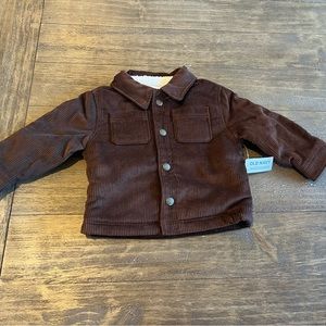 NWT baby boy shacket 12-18 month